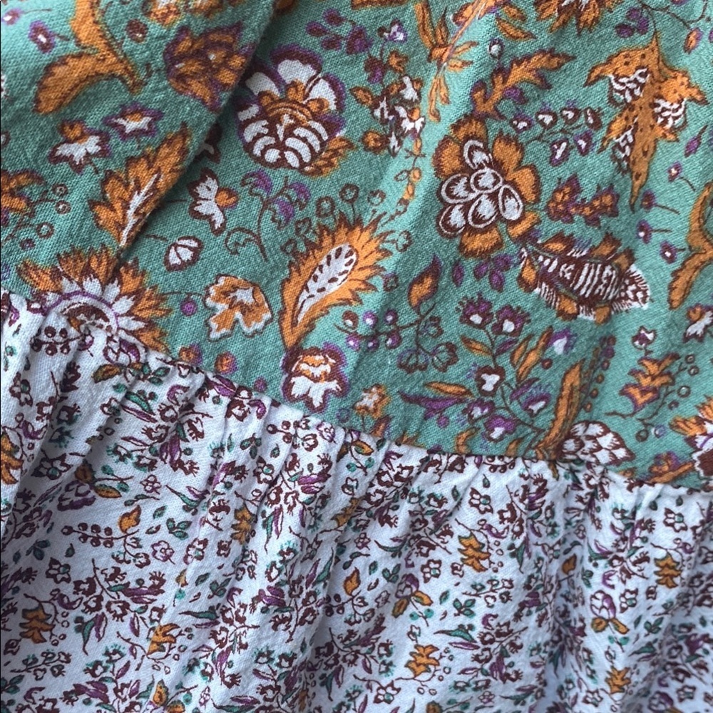 Universal Threads Floral Ruffle Dress - Picture 4 of 5